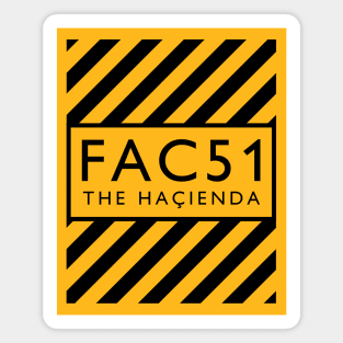 Factory Records Hacienda FAC51 Magnet